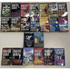 Lot of 22 Dorothy Gilman Books - Complete Mrs Pollifax Series, 2 Madame, +6 More